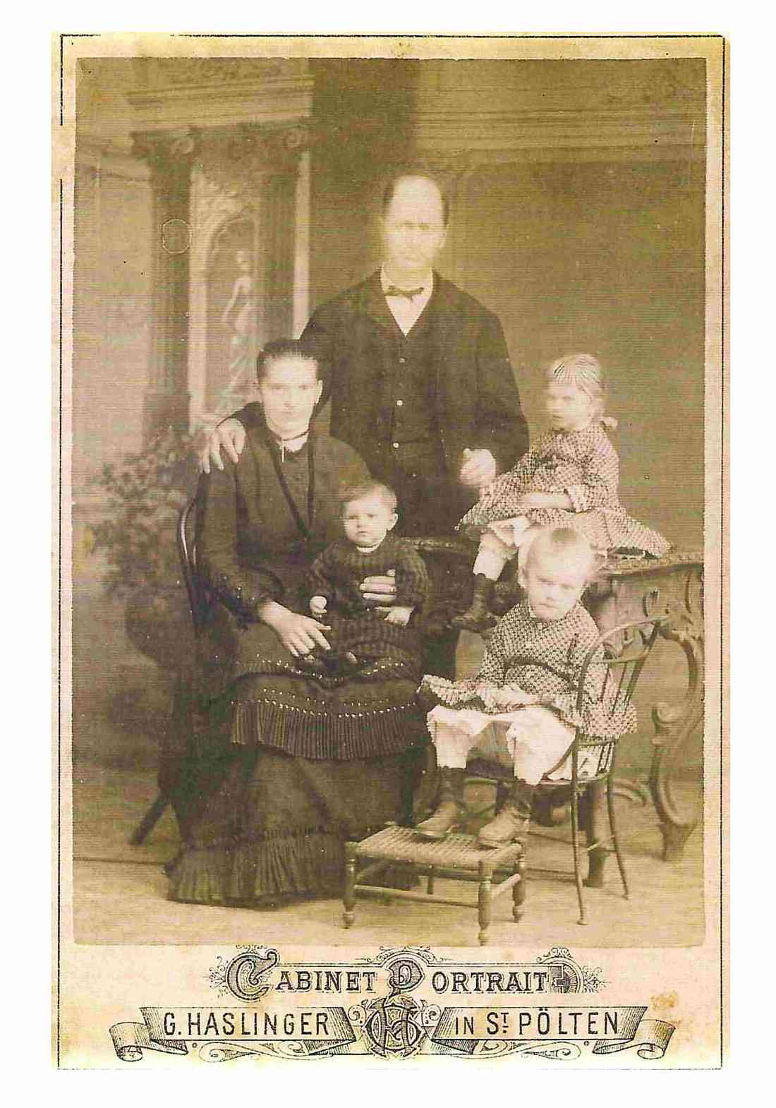 Großeltern von Franz Vana: Karoline und Franz sen.