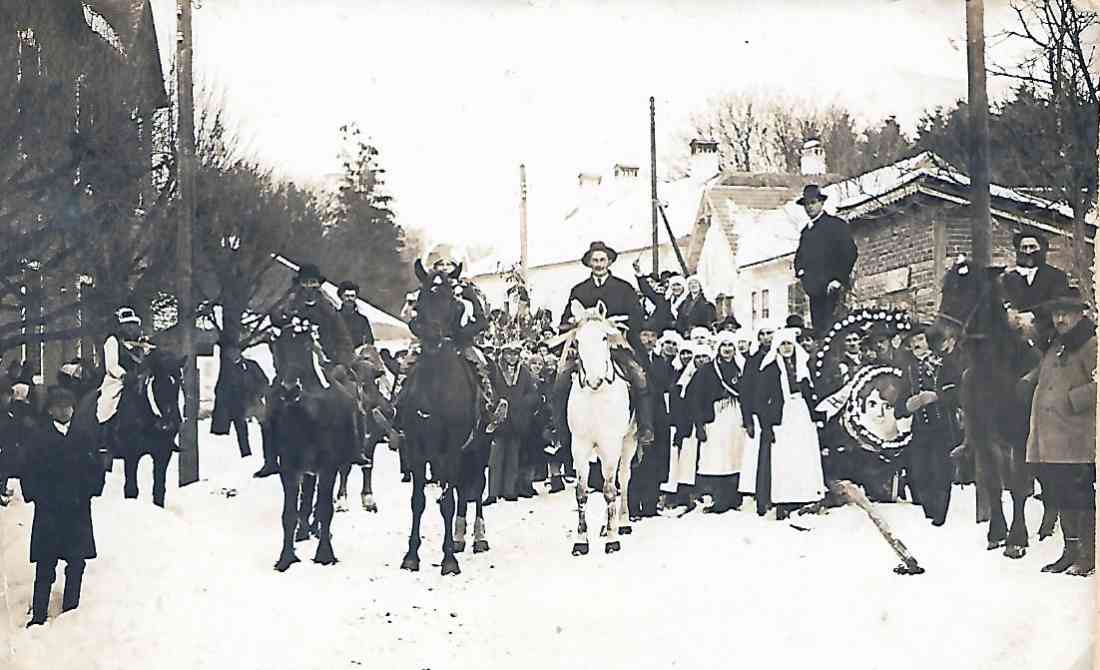 Bad Tatzmannsdorf: Blochziehen 1929