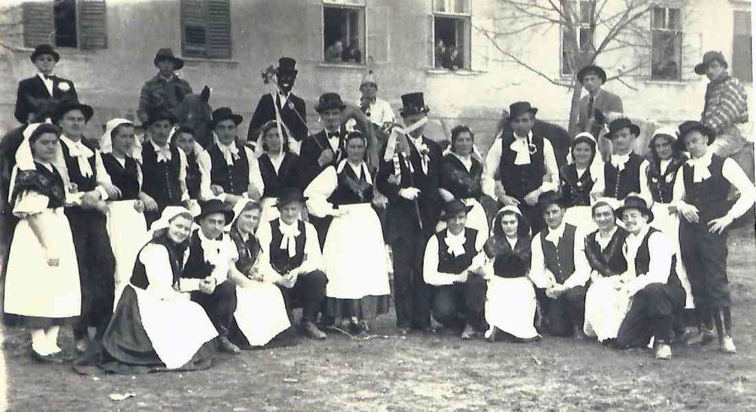 Bad Tatzmannsdorf: Blochziehen, 1948