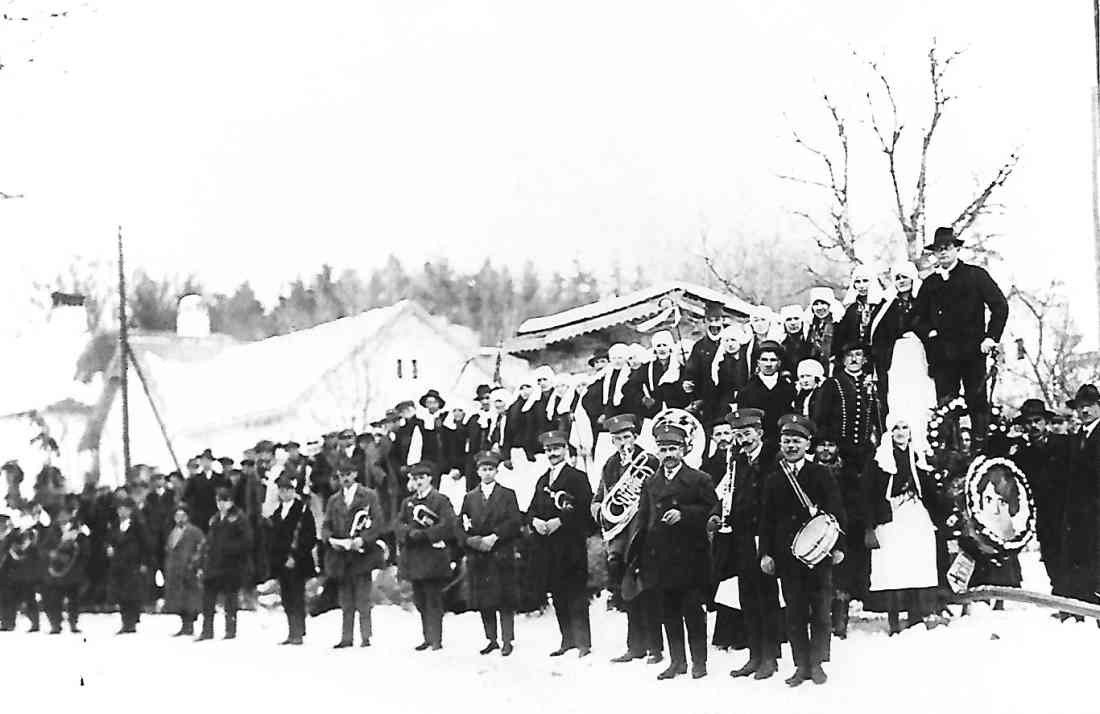 Bad Tatzmannsdorf: Blochziehen 1929