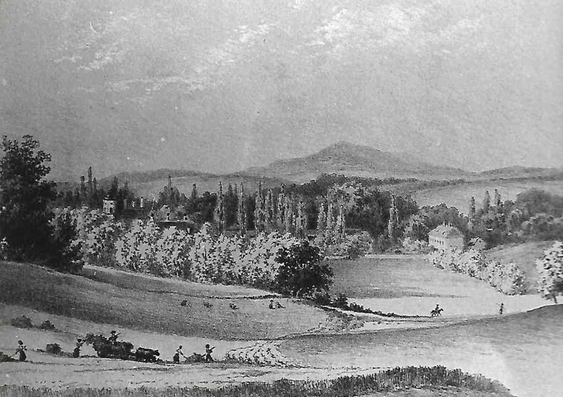 Jormannsdorf um Anfang 19. Jahrhundert