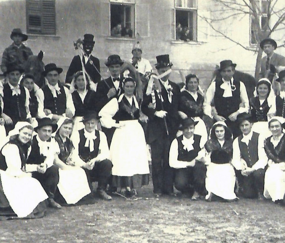 Bad Tatzmannsdorf: Blochziehen, 1948