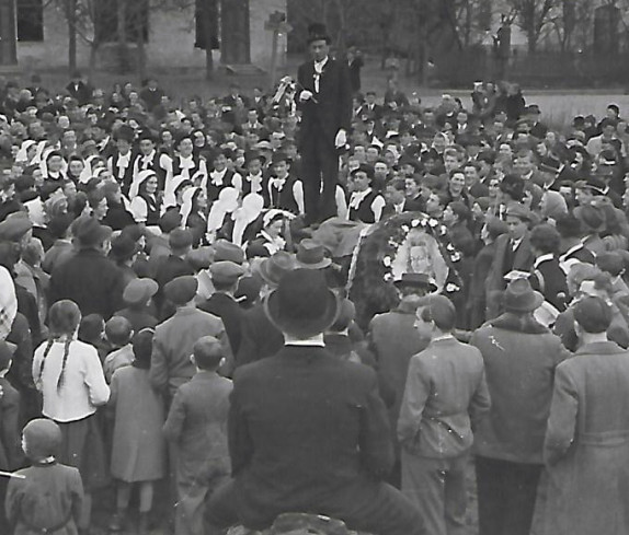 Bad Tatzmannsdorf: Blochziehen, 1948