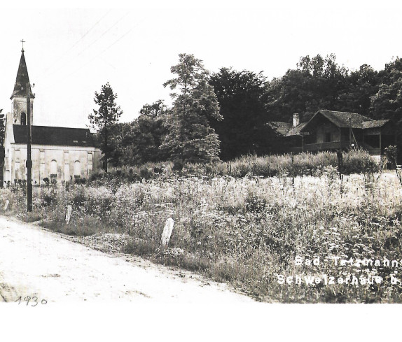 Schweizerhaus und Kirche