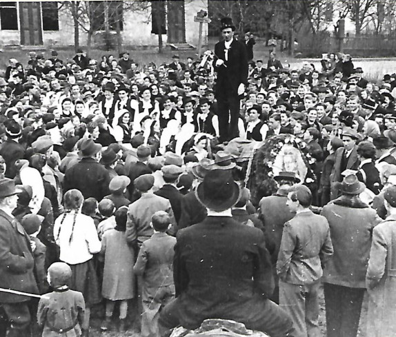 Bad Tatzmannsdorf: Blochziehen, 1948