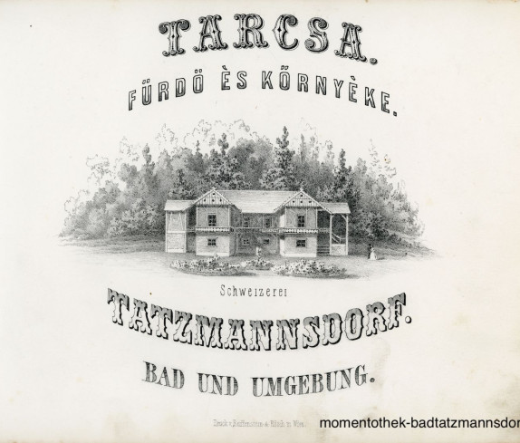 Die Schweizerei der Kurbetriebe um 1870
