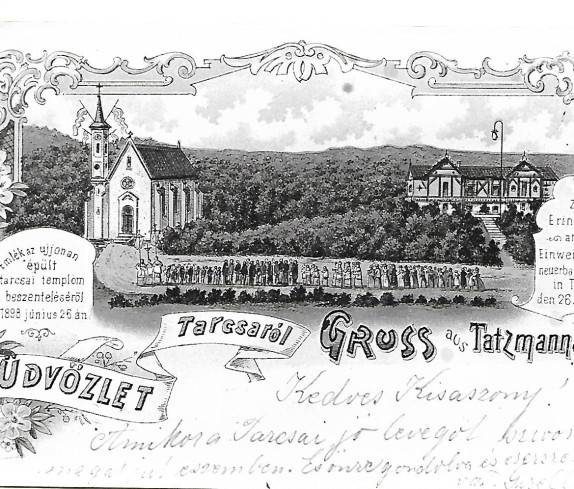 Ansichtskarte, Tarcsarol, Tatmannsdorf