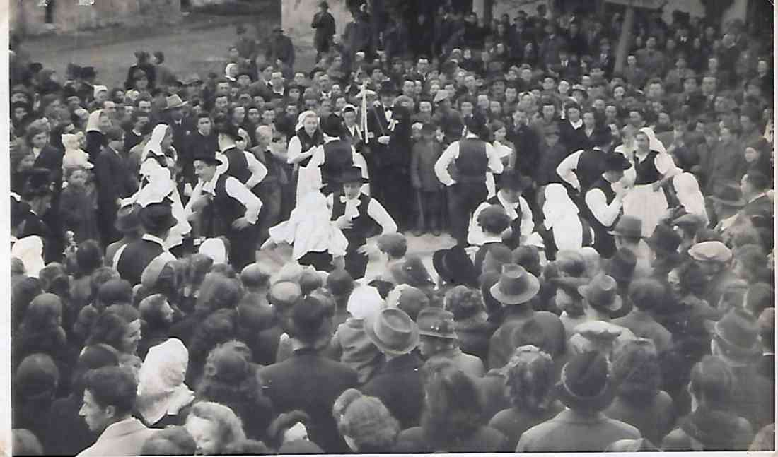 Bad Tatzmannsdorf: Blochziehen, 1948