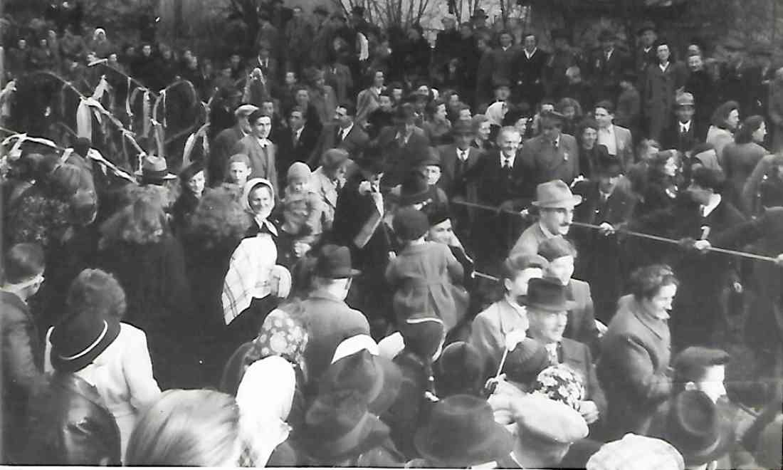 Bad Tatzmannsdorf: Blochziehen, 1948