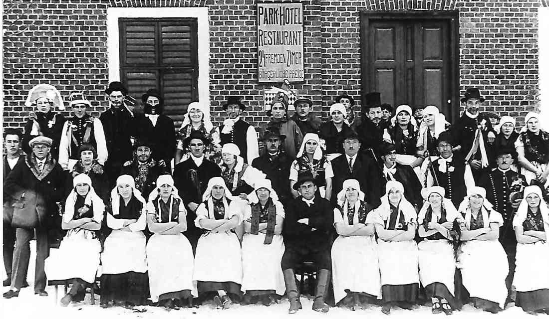 Bad Tatzmannsdorf: Blochziehen 1929